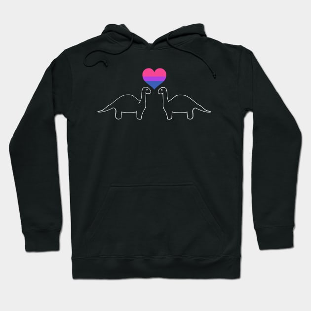 Bi Dinos Hoodie by AlexStarton